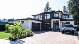 Completed residential home framed by Sangha Framing in Surrey British Columbia