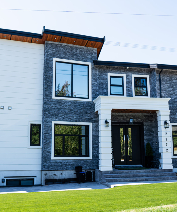 Completed residential home framed by Sangha Framing in Surrey British Columbia
