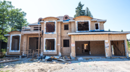 Custom home wood framing project in Surrey BC by Sangha Framing