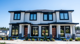 Completed residential home framed by Sangha Framing in Surrey British Columbia