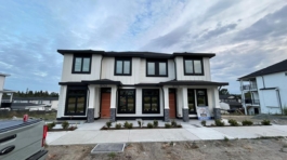 Completed residential home framed by Sangha Framing in Surrey British Columbia